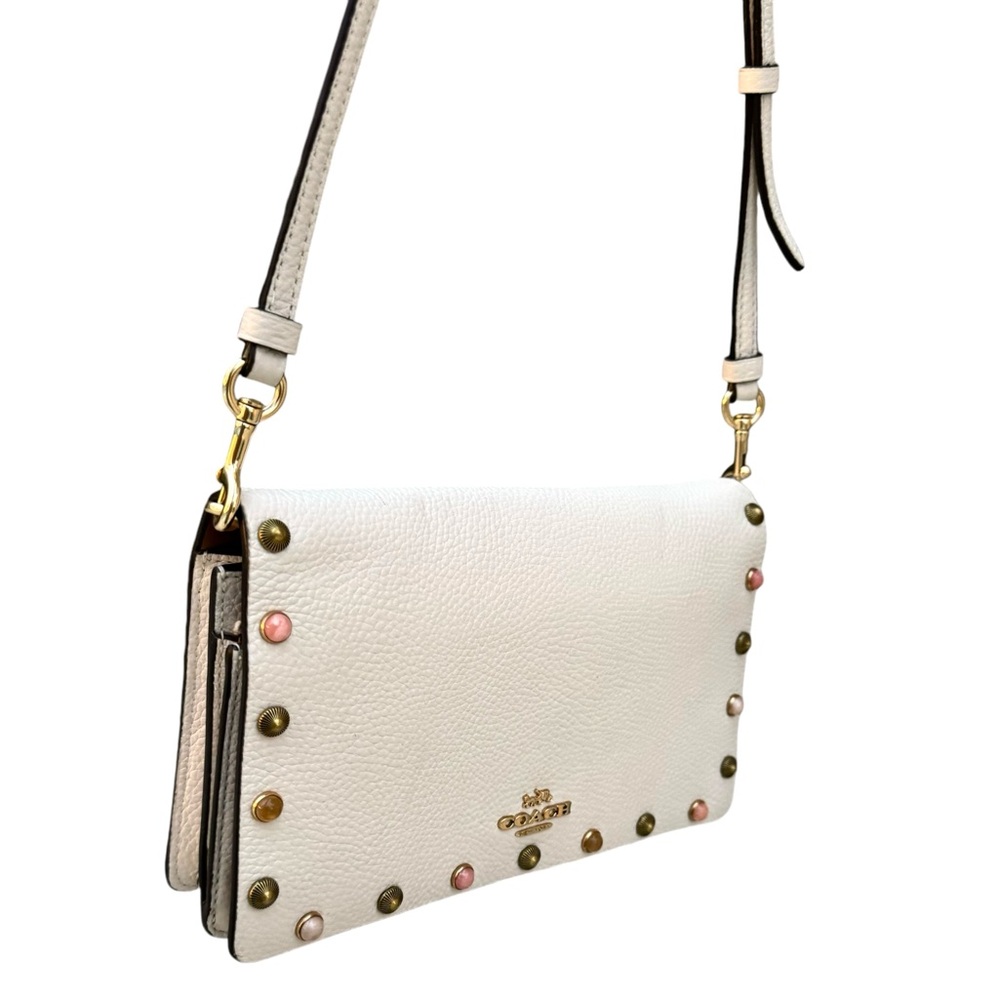 π Coach Hayden Crossbody Multicolored Rivets - Picture 8 of 17